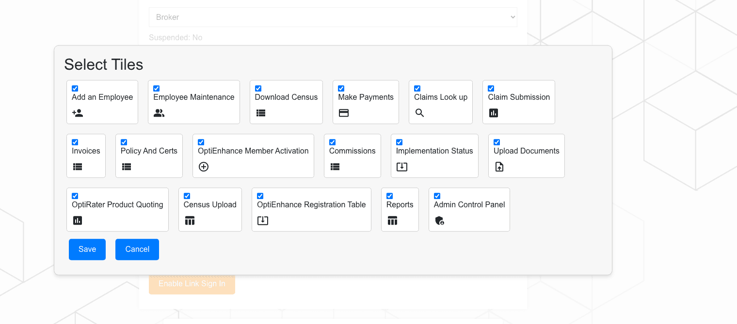 OptiMed Health Insurance Portal screenshot 5